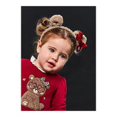 Mayoral Baby Teddy Bear Ears Headband